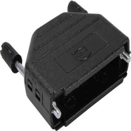 09670370424 D-SUB HOOD 37PIN THERMOPLASTIC 180° - 1