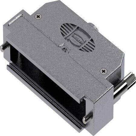 09670370433 D-SUB HOOD 37PIN THERMOPLASTIC 180° - 1