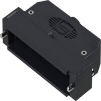 09670370442 D-SUB HOOD 37PIN THERMOPLASTIC 180° - 1