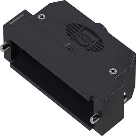 09670370442 D-SUB HOOD 37PIN THERMOPLASTIC 180° - 1