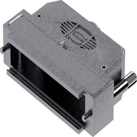 09670500433 D-SUB HOOD 50PIN THERMOPLASTIC 180° - 1
