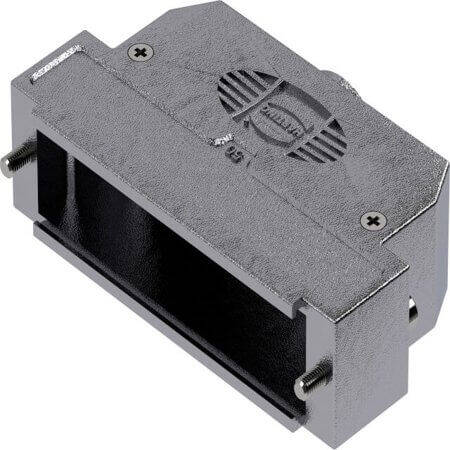 09670500443 D-SUB HOOD 50PIN THERMOPLASTIC 180° - 1