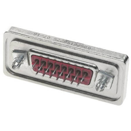 09676156775 CONN. DSUB 15PIN THT V/T PCB FEMALE - 1