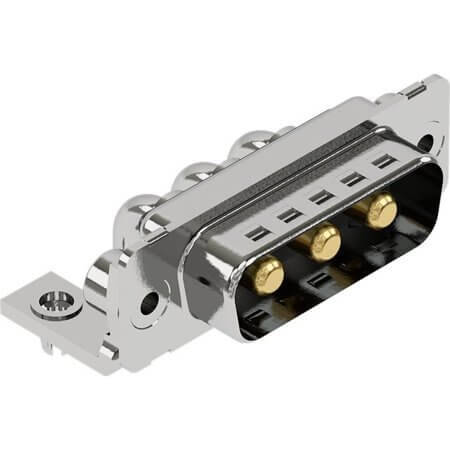 09692009006 CONN. DSUB 3PIN THT R/A PCB MALE - 1