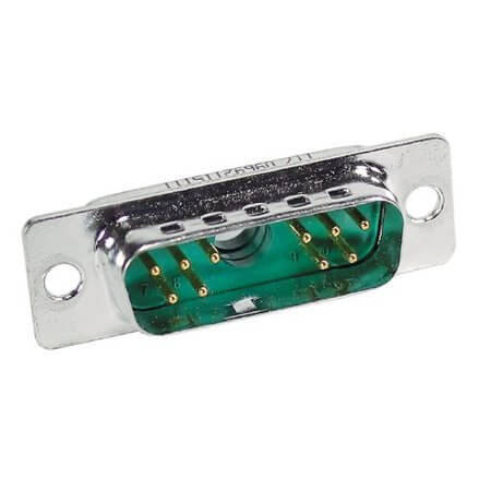 09692117111 CONN. DSUB 11PIN THT V/T SOLDER CUP MALE - 1