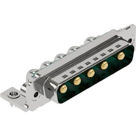 09693009103 CONN. DSUB 5PIN THT R/A PCB MALE - 1