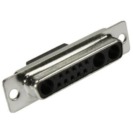 09694020253 D-SUB HOUSING FOR FEMALE CONTACT 25P COMBO - 1