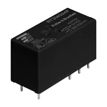 1-1393239-4 RT114048 RELAY POWER 12A 48VDC PCB TYPE 5PIN - 1