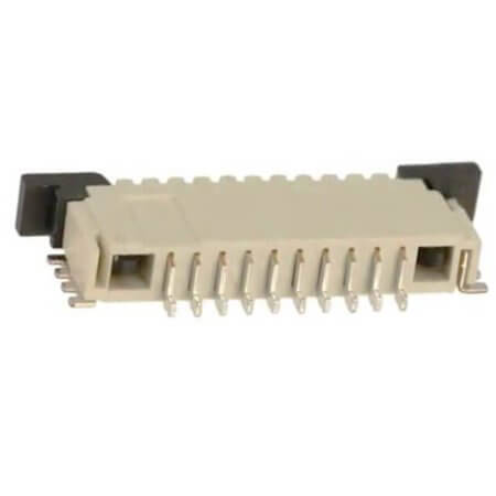 1-84953-0 CONNECTOR FPC TOP 10PIN 1.00MM R/A - 1
