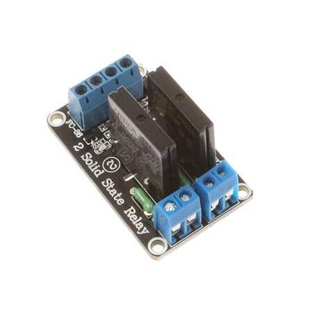 1 Channel 3-24V Relay Module Solid State Low Level SSR DC Control DC With Resistive Fuse - 2