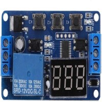 1 Channel Relay Module 12V Adjustable Trigger Delay Cycle Timing Pull-in Switch-on Switch - 1