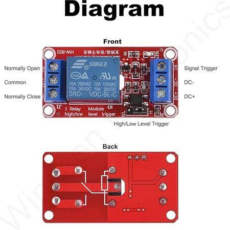 1 Channel Relay Module 12V High And Low Level Trigger Relay Control - 2
