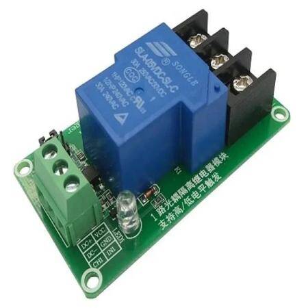 1 Channel Relay Module 30A With Optocoupler Isolation 24V Supports High And Low Triger - 1
