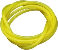 1 Metre Sarı Esnek Kauçuk Şeffaf Hortum - Slikon Tüp ID 6mm X 9mm OD - GorsuElectronic
