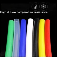 1 Metre Sarı Esnek Kauçuk Şeffaf Hortum - Slikon Tüp ID 6mm X 9mm OD - 4