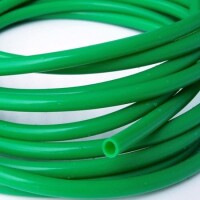 1 Metre Yeşil Esnek Kauçuk Şeffaf Hortum - Slikon Tüp ID 3mm X 5mm OD - GorsuElectronic