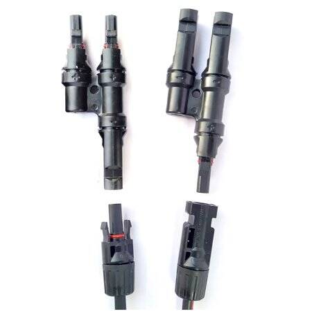 1 Pair IP67 MC4-T2 Solar PV Connector - 1