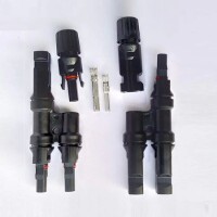1 Pair IP67 MC4-T2 Solar PV Connector - 2