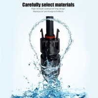 1 Pair MC4 30A 1000V Male And Female PV Connector Plugs - 3