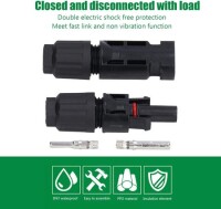 1 Pair MC4 30A 1000V Male And Female PV Connector Plugs - 5