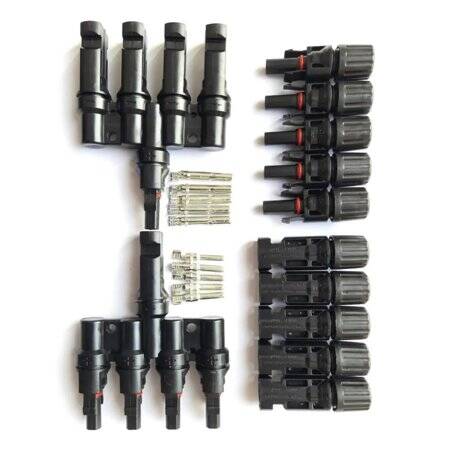 1 Pair MC4 30A 1500V Male And Female PV Connector Plugs - 3