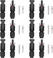 1 Pair MC4 45A 1000V Male And Female PV Connector Plugs - 1