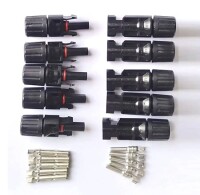 1 Pair MC4 80A 1000V Male And Female PV Connector Plugs - 4