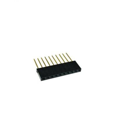 10 Pin Female 11mm Tall Stackable Header Connector - 2