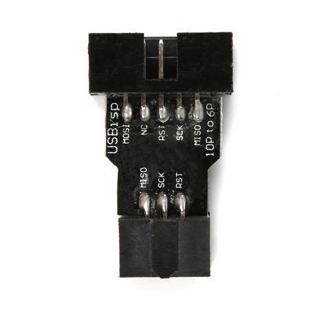 10 Pin to 6 Pin Adapter Board AVRISP USBASP STK500 - 4