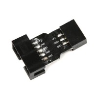 10 Pin to 6 Pin Adapter Board AVRISP USBASP STK500 - 8