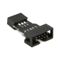 10 Pin to 6 Pin Adapter Board AVRISP USBASP STK500 - 9