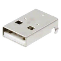 1001-011-01101 CONNECTOR USB A TYPE ULTRA FLAT SMD - 1
