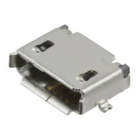 10104111-0001LF CONNECTOR RCPT USB2.0 MICRO AB SMD RA - 1