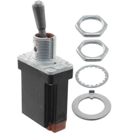 101TL2-2 SWITCH TOGGLE SPST 7.5A 115V - 1