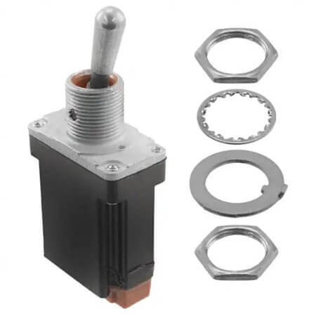 101TL2-6 SWITCH TOGGLE SPST-NO 7.5A 115V - 1