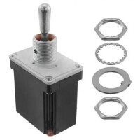 102TL2-7 SWITCH TOGGLE DPDT 7.5A 115V - 1