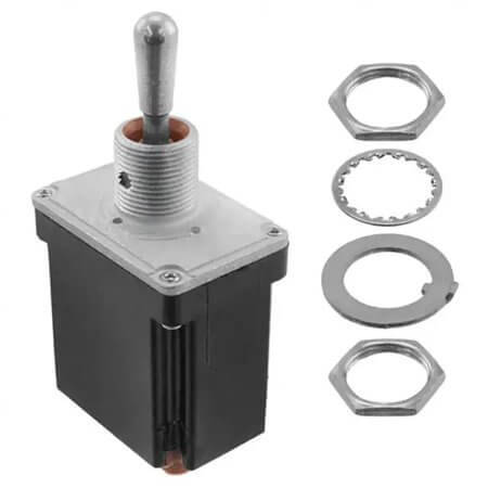 102TL2-7 SWITCH TOGGLE DPDT 7.5A 115V - 1