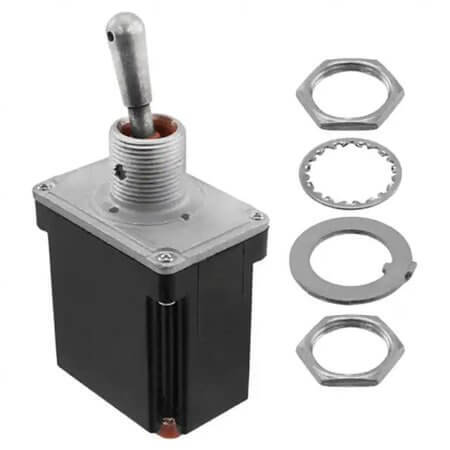 102TL2218-3 SWITCH TOGGLE DPDT 7.5A 115V - 1