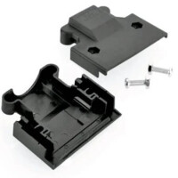 10326-52A0-008 CONN BACKSHELL 26POS 180DEG BLK - 1