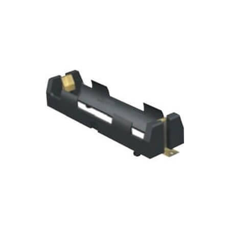 1042P BATTERY HOLDER 14.86MM 1CELL 18650 KEYSTONE - 1