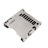 104D-RCA0-RA1 CONN.SD CARD PUSH PUSH 9PIN H:2.85MM W/SWITCH - 1