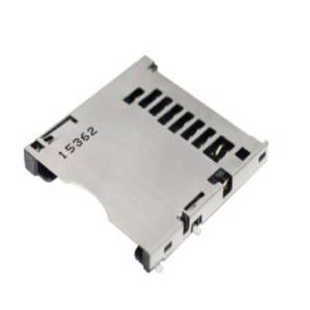 104D-RCA0-RA1 CONN.SD CARD PUSH PUSH 9PIN H:2.85MM W/SWITCH - 1