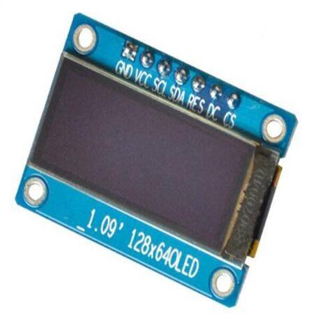 1.09 inch White 12864 OLED Module 7 Pin CH1115 Chip(Compatible With SSD1306) - 1