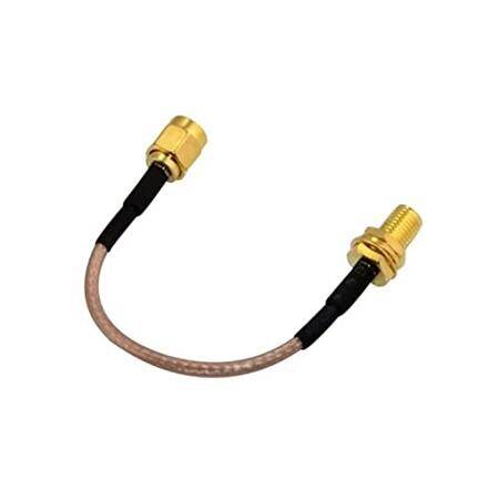 10cm SMA Male to Female Pigtail WLAN Network RF Antenna RG316 Coaxial Cable - 1