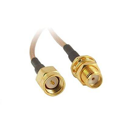 10cm SMA Male to Female Pigtail WLAN Network RF Antenna RG316 Coaxial Cable - 3