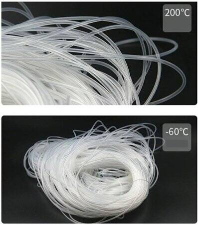 10Meters Transparent Silicone Tube Flexible Rubber Hose Drink Water Pipe Food Grade Connector ID 0 8mm X 1.9mm OD - 2