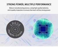 10PCS Doublepow LR41 1.5V Alkaline Battery - 2
