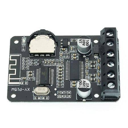 10W/15W/20W Stereo Bluetooth Güç Amplifikatörü Kurulu 12V/24V Yüksek Güçlü Dijital Amplifikatör Modülü XY-P15W - 3