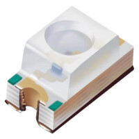 11-21/GHC-YT1U2/3T LED GREEN CLEAR 1206 SMD - 1