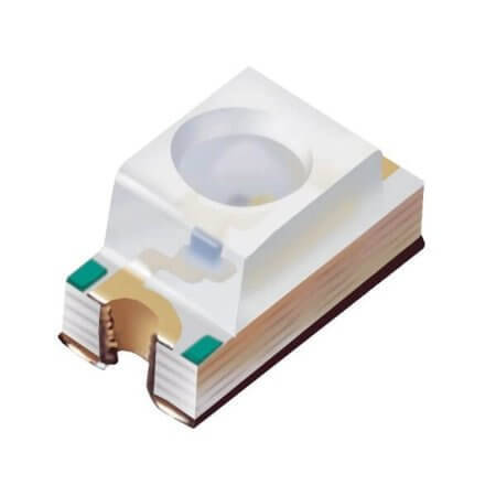 11-21SURC/S530-A2/3T LED SMD 1206 RED 71mcd 60° WATER CLEAR - 1